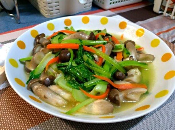香菇炒青菜